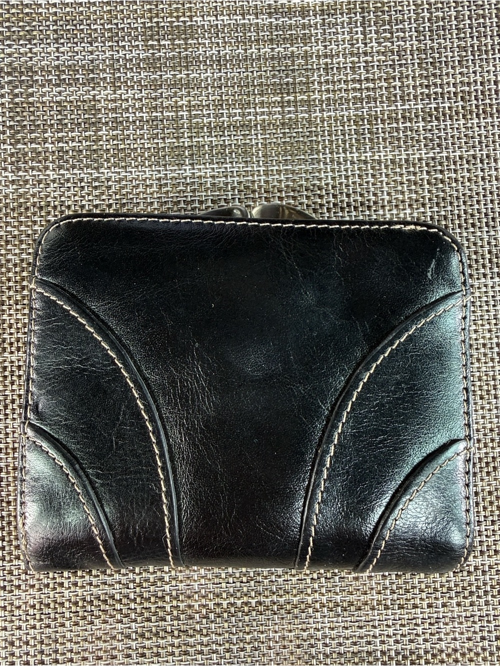 Franco Sarto Black Leather Wallet